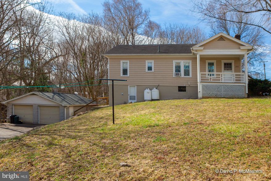 Welcome to this Lovely, c. 1950 Ranch-style home with beautiful hardwood floors on a Very Large Corner Lot, with expansion possibilities, and an Oversized Detached 2-car Garage.  Enjoy the Gentle, Relaxing Sound of Flowing Water from nearby Town Run Creek when outdoors or windows are open.  Conveniently located in Historic Shepherdstown, home to many Artistic/Theatrical groups and Music venues, close to the Princess Street Potomac River Boat Launch with Riverfront Park, Shepherd University, Fine Restaurants, Cool Shops, Rumsey Park, the C&O Canal Towpath, and a short ride to Antietam National Battlefield, Harpers Ferry National Historical Park, MARC Commuter & Amtrak Train Stations, Many Outdoor Recreation Venues, and much more.  The seller would like an "As Is" contract.  NOTE:  2021 Property Tax Assessed Value of the land is $226,600.  Property Taxes are at Investor Rate, would be cut in half for an Owner Occupant.