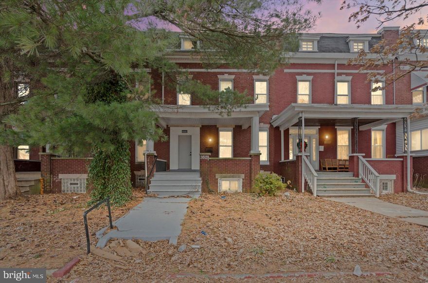 Welcome Home to 3529 Liberty Heights Avenue!  This Beautifully updated Townhome offers the space you need to create a life you desire.  Boasting an array of sleek finishes throughout this 4 Bedroom, 1.5 Bathroom home has so much to offer!!  The main level boasts an open concept layout featuring a spacious living room, dining area, kitchen, half bathroom and MORE!  Kitchen boasts Quartz counters, white shaker cabinets and S/S appliances (to be installed).  Upstairs you'll find 4 spacious bedrooms and full bathroom.  All bedrooms offer all new carpeting and have been freshly painted.  Bathroom has all new fixtures and ceramic tile.  The unfinished basement leaves endless possibilities and has lots of room for storage!  Private off street parking is a major perk in the city!  This home has it all!  Book your private showing today before it's gone!!