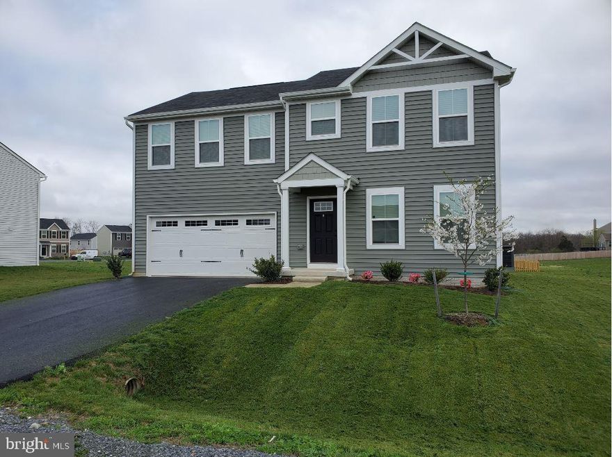 This 4 bedroom 2.5 bath single family home is located in Bunker Hill, WV. Conveniently located off I-81, and just 10 miles from Winchester, VA - it's a great location for commuting; even to NOVA. Open plan features spacious living room, fully equipped kitchen with all stainless steal appliances, a full unfinished basement, 2 car garage, and a washer and dryer located on the second floor!

Only one (1) cat or one (1) dog.

Bonus Amenity Included* A portion of the resident's total monthly amount due will be used to have HVAC filters regularly delivered to their doorstep under the Utility & Maintenance Reduction Program. This saves 5-15% on your energy bill and helps ensure a clean, healthy living environment.

EHO.