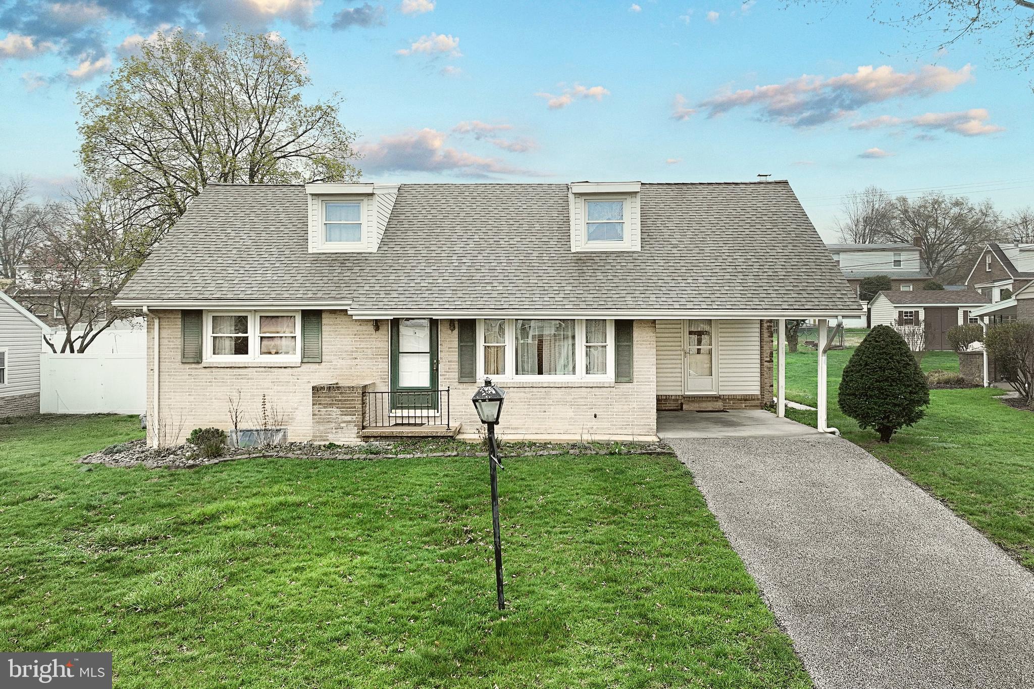 Charming Cape Cod with Endless Potential!
This 4-bedroom, 1 1/2 bathroom home in York Suburban school district offers classic Cape Cod charm and a great opportunity to make it your own. Nestled on a quiet street, this home features a traditional layout with two bedrooms on the main level and two additional upstairs. While the interior is bit dated, it has been lovingly maintained and is ready for your personal touch. Updated double hung windows throughout and partially finished basement offers a rec space away from main floors . Upstairs bedrooms are huge! Deep cedar closet in upstairs hallway for extra storage. This brick home offers solid bones, a spacious backyard, and a convenient location close to schools, parks, and amenities. Bring your vision and unlock the potential of this timeless gem!
