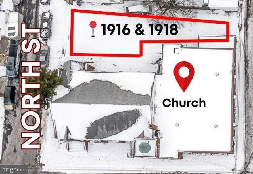 Vacant lot for sale! This opportunity offers not one but four adjacent lots that can be purchased together This lot is also being sold with the church behind it as a packaged deal. 

Church address is 1920 North St.