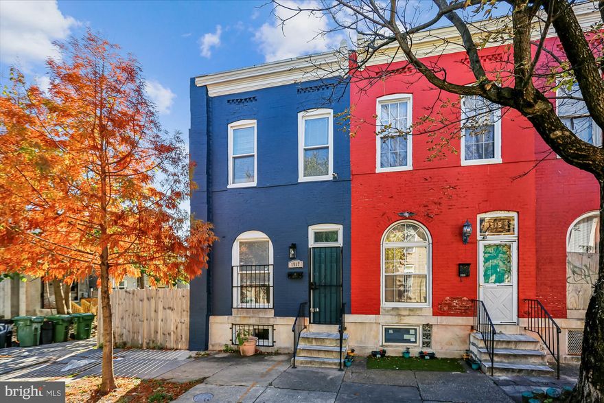 Welcome to the recently renovated End Unit Rowhouse at 1517 E Lanvale St, Baltimore, MD, 21213. The HVAC system was installed in 2019, when the property underwent rehabilitation. The Rowhouse is conveniently located near Broadway Boulevard, just a five-minute drive from Johns Hopkins University in Baltimore. As you enter through the main door, you will notice a high ceiling that creates a sense of spaciousness, allowing for large windows that bring a great deal of natural light to the living and dining areas. The gourmet kitchen boasts a brand-new, large-sized refrigerator, and all chefs wish for a brand-new range stove. The main floor generously provides an in-law's bedroom.  The large master bedroom windows and skylight bring a significant amount of natural light, which can improve mood and reduce the need for artificial lighting. Take advantage of this property, which is priced to sell quickly.