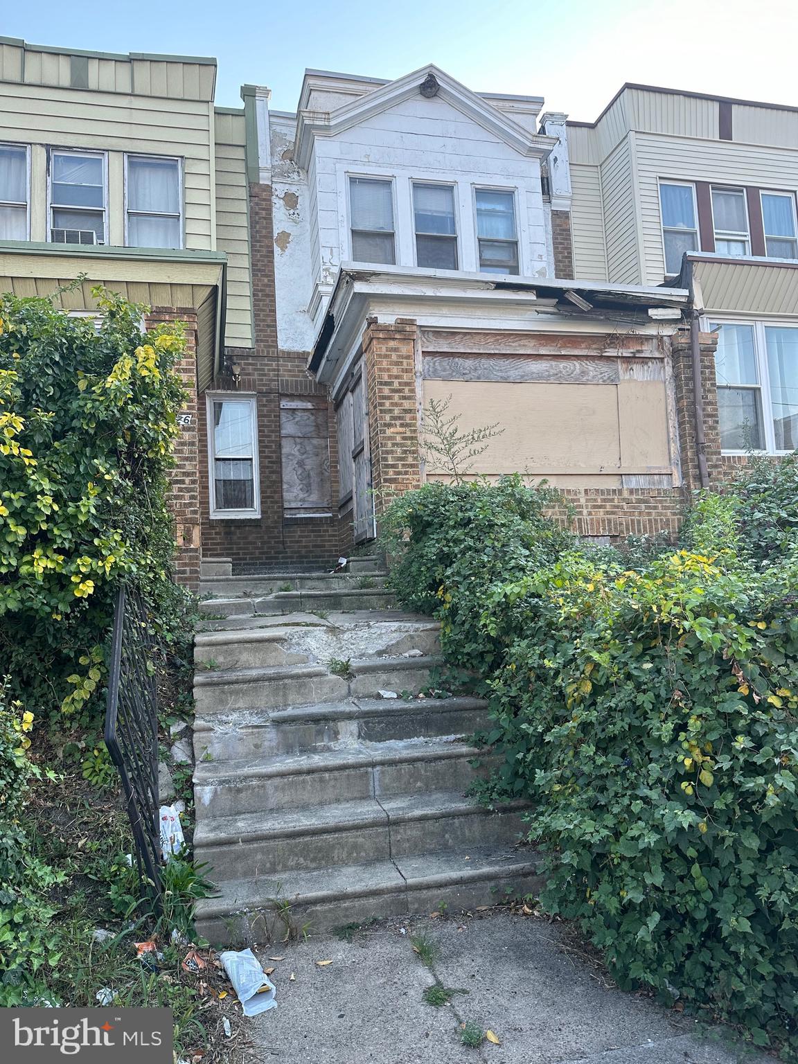 Drive by this total renovation ..Duplex ( 2 -1 bedrooms units ) being sold in as-is condition , just waiting for total rehab ..are you waiting for your next project..here it is.Seller looking for a Feb 2025 settlement. Walking distance to Fern Rock Septa Station . Cash Sale. Investor's Special. Property being sold AS-IS. Seller will NOT clean out property prior to settlement. Buyer responsible for any U & O or resale requirements, if applicable. Buyer pays all transfer tax. Earnest money deposit must be certified funds. Very Motivated Seller. Seller has not lived in the property . All MLS information is deemed accurate but not guaranteed and should be independently verified. Buyers & Buyers agents are responsible to conduct their own due diligence. There is NO seller’s disclosure, Sold "As Is”, NO REPAIRS WILL BE MADE - BE SURE THE BUYERS FINANACING/LENDER IS AWARE OF THE PROPERTIES CONDITION. Buyer is responsible for all city certifications, conditional U&O, permits, Licenses and HOA docs if applicable. This varies pending on the seller, please email agent with questions.