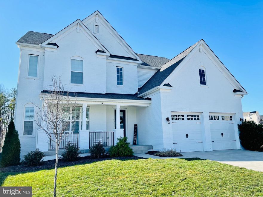 This stunning Drees model Rowan modern farmhouse, nestled within the sought-after Embrey Mill community, offers a lifestyle of comfort and elegance. 
Just four years young, this home boasts six spacious bedrooms and five full baths, providing ample space for family and guests. A welcoming front porch invites you into the heart of the home, where you'll find a beautiful formal dining room and expansive chef's kitchen, complete with island seating and a breakfast room. A main level office with full bathroom can easily be used as a bedroom for overnight guests. The adjacent family room opens onto an elevated private terrace, creating a seamless indoor-outdoor living experience and offering picturesque views.
The upper level features a luxurious primary suite with dual closets and a spa-like full bath. Three additional generously sized bedrooms with one bedroom featuring a private en suite bathroom and walk-in closet, while the two others share a convenient adjoining bathroom with dual sinks. 
The lower level provides even more living space with a huge recreation room, a sixth bedroom with full bathroom, and two generous storage areas. Step out onto the expansive lower patio, perfect for outdoor entertaining. 
The whole home generator ensures uninterrupted comfort and convenience, while the smart irrigation system keeps the landscaping lush and vibrant. The basement even has rough-in plumbing ready for you to install a wet bar! 
This exceptional property combines modern design, functional living spaces, and a serene setting, making it the perfect place to call home.