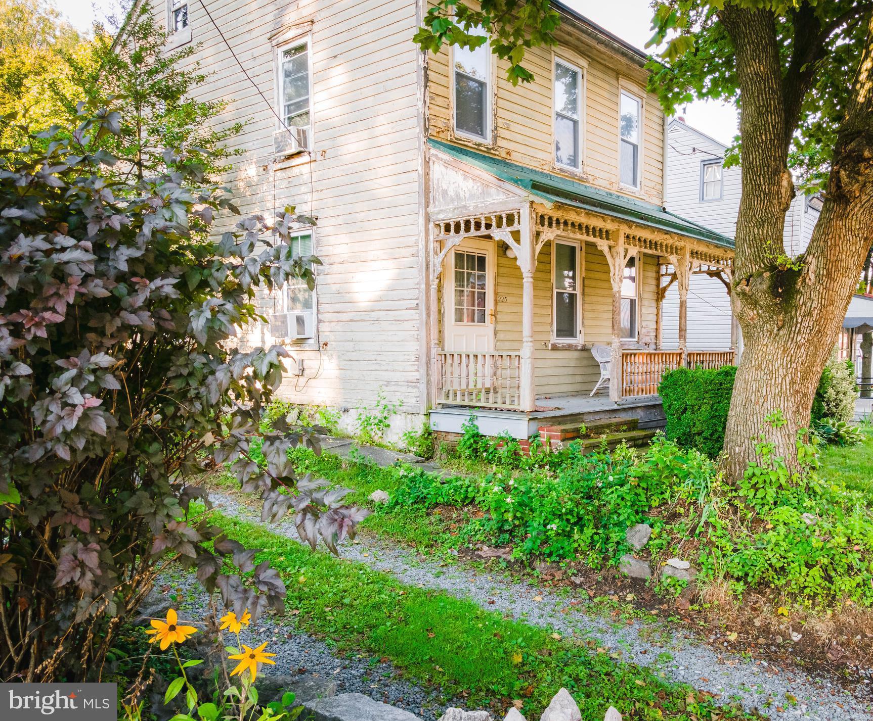 **HIGHEST & BEST due by Mon, 9/25 at 8pm. Response on Tues, 9/26**. Charming 2-Story Single Detached Home with Endless Potential. Nestled in the heart of a picturesque town, this 2-story single detached home exudes old-world charm, offering a canvas for your renovation dreams. Boasting 3 bedrooms. 1.5 bathrooms, an open floor plan and hardwood floors, it provides a spacious layout for comfortable living. The house has good bones, a newer roof,  and many replacement windows to flood the interior with natural light.  Bonus outbuildings and a spacious lot add to its allure, awaiting your creative touch and labor to make them shine. While clutter may obscure its potential, this property is a hidden gem waiting for your vision to bring it to life. Discover the unique character and endless possibilities that lie within this charming home in Schuylkill Valley School District, less than 1 mile from the Schuylkill River Trailhead.  Don't miss the chance to transform it into your dream home.  SOLD AS-IS