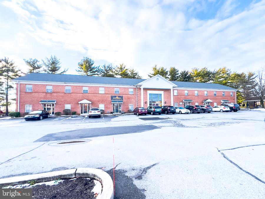Fantastic +/-1,400 SF office space available for lease on high-traffic Oregon Pike (15,000+ VPD), just off Route 30. This professional office suite features five private offices, each with natural light from large windows, creating a bright and productive workspace. Open work space in center of suite and a shared common entrance + access to shared amenities, including a conference room, kitchenette/breakroom, and restrooms. Other Tenant's in the building include Attorney, Home Health Agency, Theraputic Massage, etc - so prime for many business uses! Gross lease of $1,800/month covers all utilities, water, sewer, trash, grounds maintenance, CAM, and taxes.