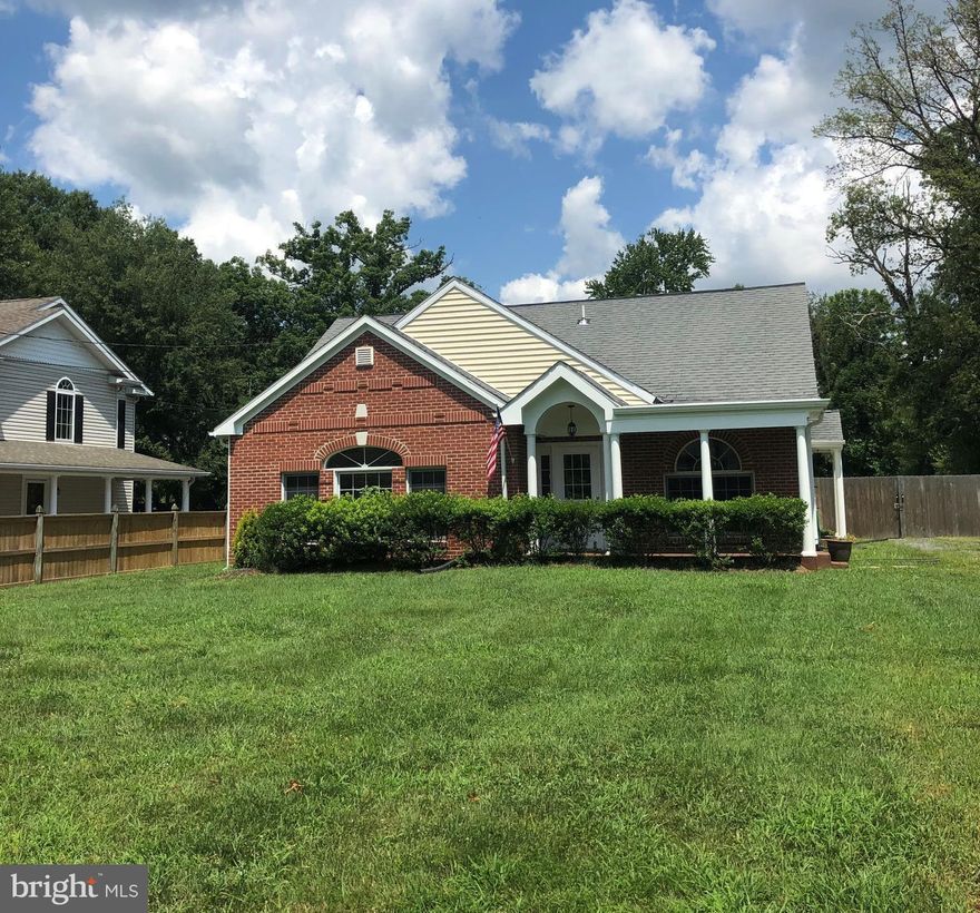 Lovely move-in ready home with wood floors, crown molding, chair railing, recessed lighting, ceramic tile, updated bathrooms, 42" kitchen cabinets and so much more! Large master bedroom with a sitting room plus 3 more bedrooms. Large backyard that is fully fenced. Almost a half an acre! Convenient location. Close to major commuting routes, shopping and dining.