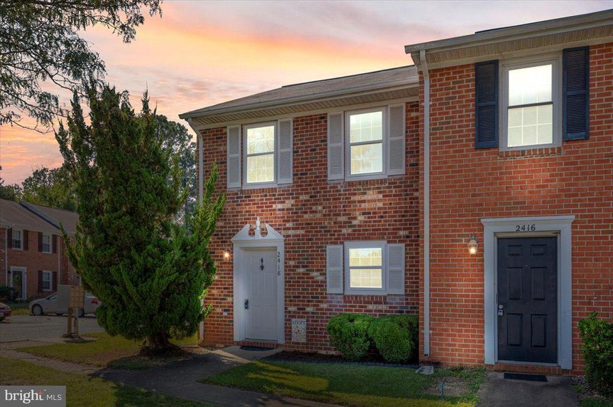 REDUCED AND BACK ON THE MARKET AT NO FAULT OF THE SELLER!

Freshly Updated End-Unit Townhome in the Heart of Fredericksburg

Welcome to this beautifully refreshed 2-bedroom, 1.5-bath end-unit townhome offering comfort, convenience, and charm in one of Fredericksburg’s most accessible corridors. With 1,098 square feet of living space and more backyard than interior units, this home is ideal for buyers seeking privacy, value, and proximity to everything.

Recent upgrades include new windows that invite natural light and frame peaceful views, fresh carpet and bathroom flooring for a clean, modern feel underfoot, and fresh paint throughout, creating a bright and welcoming atmosphere that’s ready for your personal touch.

The fenced backyard offers extra space—perfect for pets, gardening, or hosting weekend cookouts—while end-unit privacy creates a spacious feel that sets this home apart from typical townhome layouts.

Wake up to sunlight streaming through your new windows and enjoy coffee in your private backyard oasis. Host friends in a space that feels both cozy and open, with room to gather indoors and out. Whether you're working from home or commuting, this location supports your rhythm with ease.

Situated in the Lafayette Boulevard–South Route 1 corridor, just minutes from historic downtown Fredericksburg, Mary Washington Hospital, and the VRE station, this home also offers easy access to I-95, Route 1, and Route 3, making commuting a breeze. Enjoy nearby parks, trails, and local eateries that make Fredericksburg feel like home.

Now offered at $280,000, this home presents a prime opportunity for first-time buyers and anyone seeking affordability without sacrificing location or lifestyle.