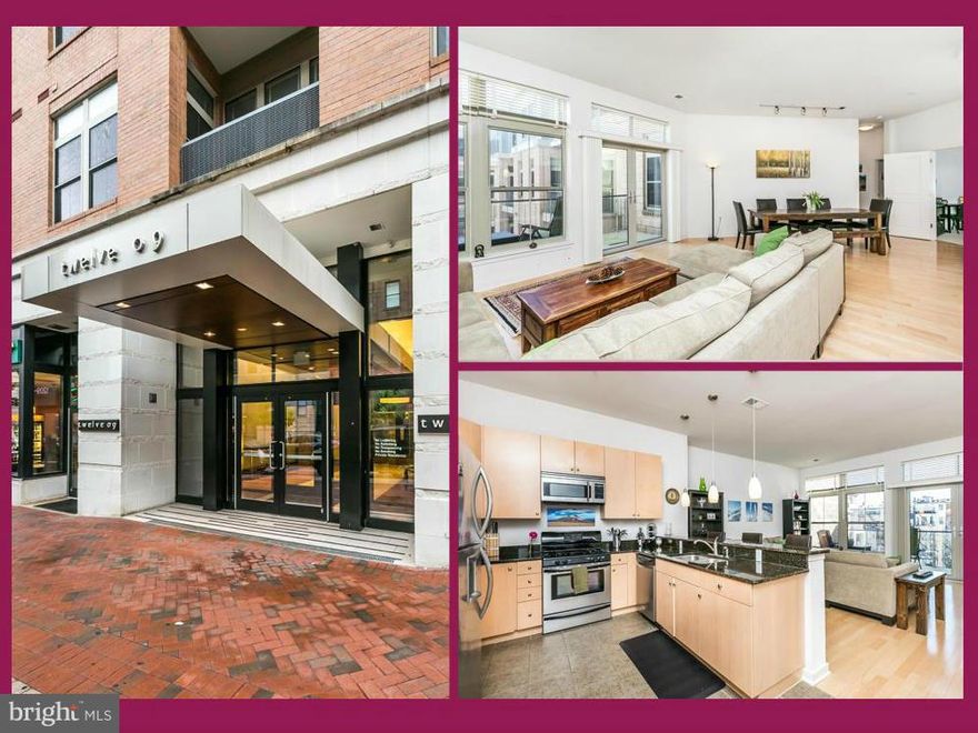 Largest unit on the market w/over 1,476 sq.ft. This unit lives large w/ an extra den/BR/family room and wide and bright open concept LR, DR & kitchen. Granite & stainless! Patio terrace is very bright w sunny east views over quiet courtyard. Large master BR w/ walk in closet. Bath feat double vanities & laundry/utility room. Dining area large enough for great dinner parties! 1 CAR PARKING /STORAGE