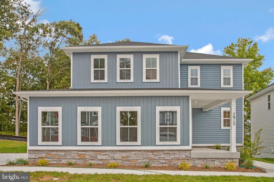 ASK ABOUT SPECIAL FINANCING! Quick move-in home in Anne Arundel County! The main floor of the Coral plan offers a large, uninterrupted space for relaxing and entertaining. The kitchen features a spacious center island and opens to the dining and great rooms. Upstairs, you’ll find a convenient laundry, a versatile loft, a full bath tucked between two generous bedrooms, and an inviting owner’s suite with a walk-in closet and private bath, loft and a basement. White 42" cabinets, white quartz counter tops, carpet in bedrooms and upstairs, luxury vinyl plank in the 2.5 baths and laundry room, 1st floor of the home, beautiful low stone water table in the front of the home, comfort height toilets. Loving Estates is an exclusive enclave community of just 18 homesites and it location is second to none! It is just five minutes from Fort Meade, 15 Minutes from BWI airport and convenient to all major commuter routes to Baltimore, DC, and Annapolis. Nearby Arundel Mills offers abundant shopping, dining, and entertainment, and there are dozens of options for outdoor recreation. Model is OPEN but visitors are encouraged to call ahead to be guaranteed a dedicated appointment. Virtual appointments are available as well.