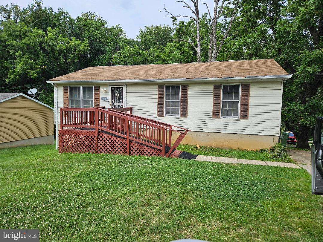 Truly a Diamond in the Rough!! Good bones........... needs some elbow grease............ needs interior paint and new carpet or install vinyl flooring. Shower installed 4-11-2024; electric stove with double oven (can be converted to single oven for large turkey) self-cleaning 2021; Maytag dishwasher; Side by side refrigerator with in the door features (2020); double pantry; lower level family room plus extra room; updated electric; 40 gallon electric hot water heater 2024; electric washer and dryer 2020; sump pump; flush in lower level; extra refrigerator (no ice maker); extra freezer; Carrier central air; outside storage shed with electric; walk out basement entrance/exit to very large level back yard backing to trees. Ramp to front entrance accommodates the disabled. Quiet location at end of street. Private swim club nearby (membership required). This home is being sold AS IS. Photos coming soon.