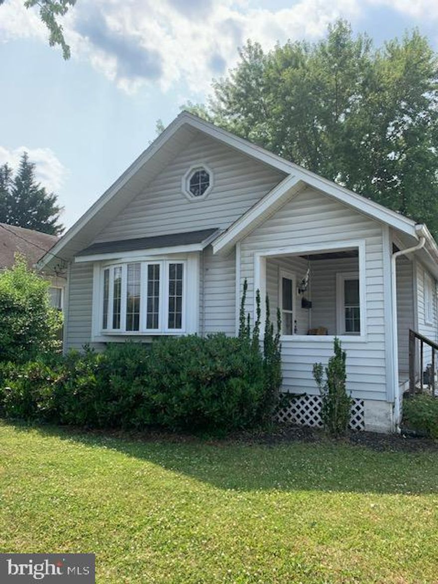Cute 2 bedroom 1 bathroom bungalow in downtown Frederick with a huge fenced in double lot. This property is being sold As-Is and will need a little TLC. Location, Location, Location! Those are the magic words in real estate and this one fits the bill! There is a useable basement for storage, a front porch, an additional bedroom or office in the loft. There is a mud room off the kitchen and a deck off the back. There is also a garage/shed in the back for more storage or parking. The double lot provides plenty of yard space and off street parking. Second bedroom is accessible from the 1st bedroom pull down stairs. Don't miss out on this handyman special! Cash or Conventional loans only.

*****PLEASE SUBMIT BEST & FINAL OFFERS BY NOON ON SATURDAY 07/01/2023*****
