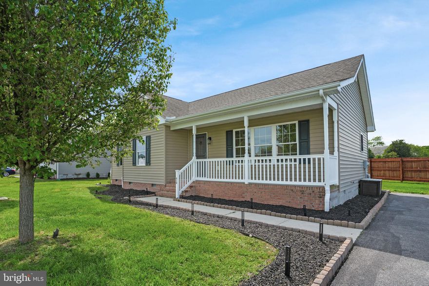 Nestled in the heart of Pocomoke City, this beautifully remodeled ranch-style home offers the perfect blend of modern convenience and timeless charm. Featuring 3 bedrooms and 2 baths, it begins with an inviting covered front porch, ideal for enjoying peaceful mornings. Step inside to find a spacious living room adorned with luxury vinyl plank (LVP) flooring, setting the stage for comfort and style. The large eat-in kitchen is a chef’s delight, boasting sleek granite countertops, with all new stainless steel appliances, and rich cherry cabinetry. Retreat to the primary bedroom, complete with a private bathroom for added privacy and comfort. Two additional well-appointed bedrooms provide ample space, while the full bath offers a serene escape with its luxurious soaking tub. The convenience of a separate laundry room enhances everyday living. Outside, a rear deck awaits, perfect for entertaining or simply relaxing under the open sky. The attic and crawl space has been encapsulated with the crawlspace having a dehumidifier installed. This home is a true gem, offering a blend of classic elegance and contemporary upgrades.