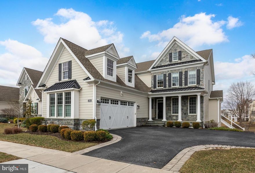 Welcome to this stunning Balen Model from the Merion Collection, nestled in the prestigious Liseter Community of Newtown Square. This meticulously maintained 4-bedroom, 3.5-bathroom residence offers a seamless blend of luxury, comfort, & modern convenience. A flagstone front porch & upgraded Heritage Mica stone exterior provide an elegant first impression. Stepping inside, a grand two-story foyer with a graceful curved oak staircase & dark engineered hardwood floors set the stage for the home's impeccable design.

The open-concept floor plan creates an effortless flow between spaces. A private study with double doors provides a quiet retreat, while the formal dining room features refined chair rail & crown molding, making it perfect for entertaining. Natural light floods the home, accentuating its spacious, airy atmosphere. The expanded gourmet kitchen is a chef’s dream, featuring top-of-the-line stainless steel appliances, including a Sub-Zero refrigerator & KitchenAid five-burner gas cooktop with  convection wall oven. Custom white cabinetry, under-cabinet lighting, & striking Carrara marble herringbone backsplash complement the Caesarstone quartz countertops.

An expansive center island with seating makes the kitchen a hub for gathering. A butler’s pantry offers additional storage, while a walk-in pantry with floor-to-ceiling shelving ensures organization. The kitchen seamlessly connects to the sunlit family room, where oversized windows invite warmth & brightness. The living space extends to a full-width Trex deck with a custom-built pergola, perfect for outdoor dining, 
 relaxation and sunsets. Stairs lead to the beautiful backyard, creating a seamless transition between indoor & outdoor living.

The first floor also includes a stylish powder room, mudroom with two custom coat closets, & spacious laundry room with a utility sink. Two-car courtyard garage offers secure parking with direct access. Upstairs, the grand primary suite is a luxurious sanctuary with dual custom walk-in closets & a spa-like en-suite bath, featuring a frameless glass shower, soaking tub, double vanity with granite countertops, linen closet, & private commode.

Three additional spacious bedrooms provide ample closet space & share a well-appointed full hall bath with double sink & shower/tub combination. Custom-designed California Closets throughout the home ensure effortless organization. The finished walk-out basement expands the home’s living space, featuring high ceilings, solid oak stairs, & abundant natural light. The versatile space is perfect for a media room, game room, or lounge. A full bathroom adds convenience for guests, while an unfinished area houses the home’s mechanical, plumbing, & electrical systems, including an activated carbon water filtration system. Sliding doors open to a lovely paver patio.

Additional features include an ADT security system, Anderson windows, recessed lighting, & an energy-efficient dual-zone heating / cooling system for optimal climate control. 

Liseter offers an unparalleled lifestyle with world-class amenities, including a beautiful clubhouse, full fitness center,  infinity-edge pool, & multiple sports courts for tennis, basketball, & pickleball. Owners also enjoy a yoga studio, covered outdoor pavilion, scenic walking trails, a tranquil pond, community post office, & a historic carriage barn for community events.

The home’s prime location is just minutes from Whole Foods, Ellis Preserve, high-end shopping, and fine dining. Nearby prestigious country clubs such as Aronimink and Waynesborough enhance the area’s appeal. Close to top-rated public & private schools, including The Episcopal Academy & within easy reach of major highways for quick access to Philadelphia & beyond. This exquisite home offers elegance, modern convenience, & an unbeatable location.