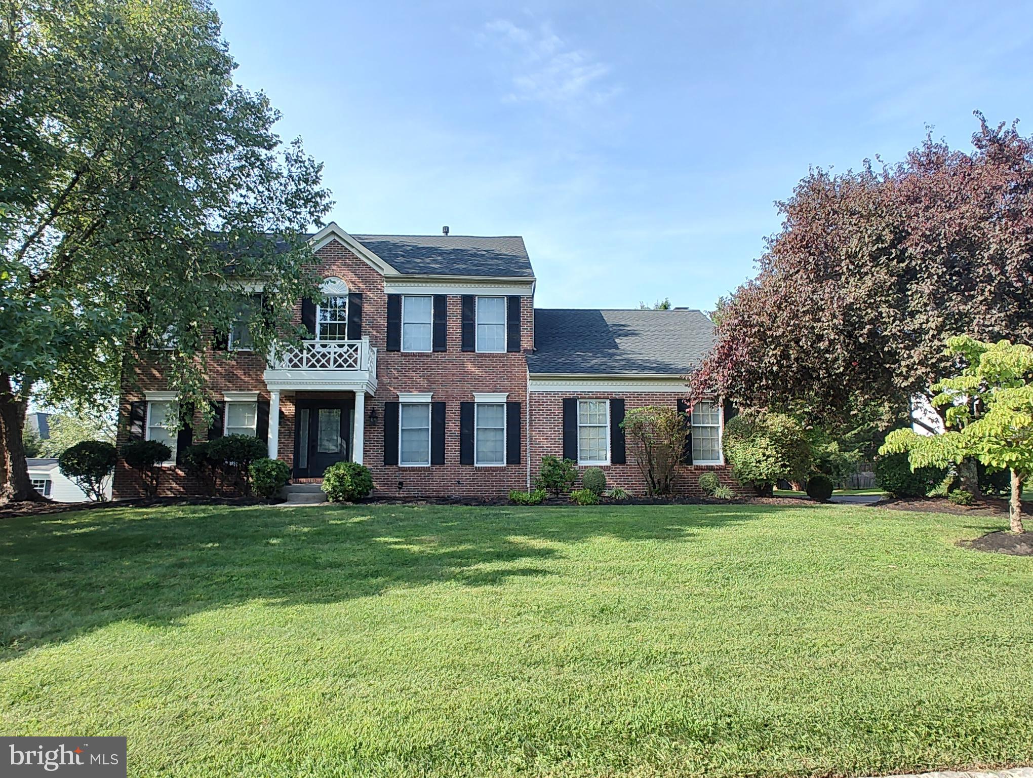 Well maintained brick front single with newer roof, appliances, fresh paint, manicured lawn with irrigation system in Central Bucks!!! Enter the inviting foyer, notice the extensive millwork t/o and hardwood floors in the main level. The kitchen offers gas cooking, granite counter tops, and a bump out with ample room for your meals. The family room boasts cathedral ceilings and floor to ceiling stone fireplace. Need a home office? This one is complete with built in shelving, and glass French doors. Travel to the second floor, with hardwood in the hallway, primary, and a secondary bedroom. The primary bedroom has tray ceilings and a convenient walk in closet. The primary bath has been remodeled with jetted tub, radiant heated floors, skylight, dual sink, granite top vanity, new lighting fixtures. Enjoy the additional living space in the finished basement with wet bar, and ample space to play! There is a maintenance free deck and a paver patio with firepit! The sprawling back yard offers room to run and privacy!