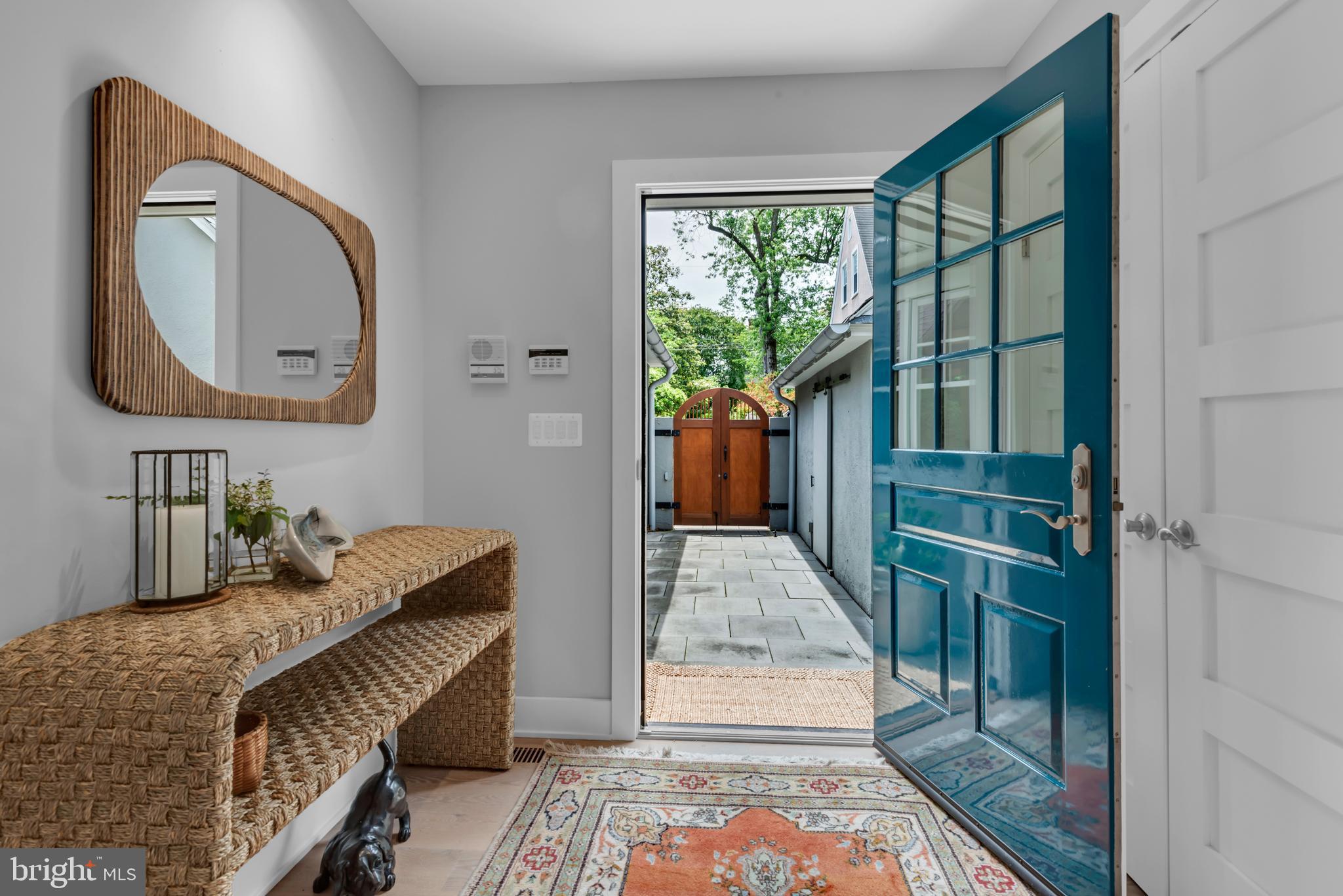 Where to Begin?
Where timeless style meets smart functionality, this stunning one-level gem in Murray Hill is more than just a home. Bathed in natural light with soaring vaulted ceilings, this meticulously renovated architectural treasure offers a surprising sense of openness and calm. Every inch has been thoughtfully designed to create a private, peaceful oasis just steps from the heart of Annapolis.
Inside, custom details steal the show. The living room showcases beamed vaulted ceilings with smart home lighting, and a sleek gas fireplace topped with custom artwork lifting to reveal a hidden flat screen television. The gourmet kitchen with gas cooking has top of the line appliances and thoughtfully organized custom cabinetry. The primary bedroom offers an en-suite bathroom with a beautifully tiled walk in shower, and a walk-in closet. In the second bedroom, currently used as charming library, a wall of built-in bookshelves conceals a queen-sized Murphy bed ready to welcome your overnight guests in style. A yet another surprise is the hidden hydraulic lift door, reminiscent of a yacht’s below deck entrance, leading to a dry, spacious basement perfect for storage or a future wine cellar.
Tucked away on the quiet lower block of Southgate Avenue, this home enjoys the rare combination of tranquility and walkability. You’ll enjoy water access and picturesque Spa Creek views from the floating dock at the end of the street. Stroll up the street and within minutes you’re immersed in the vibrant energy, shops, and dining of downtown Annapolis.
In the beloved historic neighborhood of Murray Hill, there is nothing more unique . This is more than a home—it’s a hidden treasure waiting to be discovered.