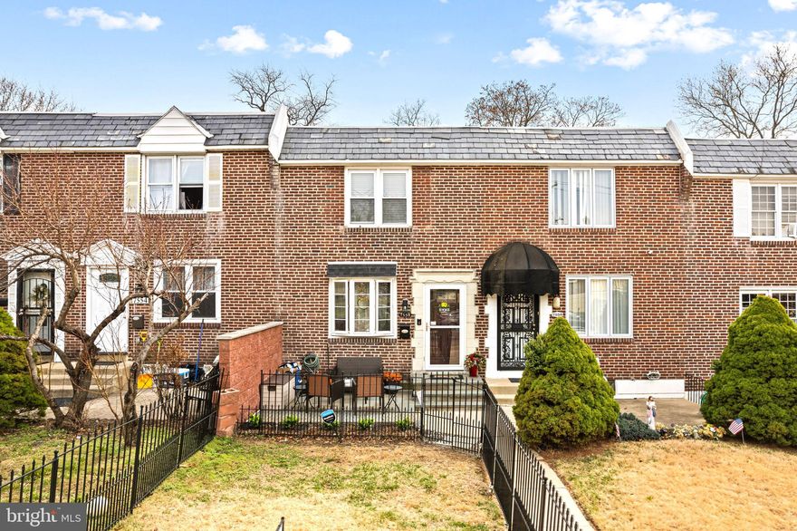 Home Sweet Home in Overbook Park! A charming flagstone front patio welcomes you from the front walk and sets the aesthetic for this 3 Bedroom, 2 Full Bath Straight-thru for sale. Attractive Main Floor has an inviting open layout with hardwood floors in your Living Room and Dining Room, and desirable low-maintainance tile floors in your nicely updated Kitchen. Sliding glass doors open to your NEW OUTDOOR DECK (2024) which overlooks the golf course valley, a relaxing view suitable for sipping your morning coffee. Also, NEW HVAC (2024)! Upstairs you'll find 3 comfortable Bedrooms and clean, modern Full Bath.  Downstairs, your Finished Basement has been expanded with a second Full Bathroom! Laundry Room includes Washer and Dryer. Out back is a spot to park your car and enjoy the adjacent open space. Excellent Location close to school, shopping and transportation. Walk to nearby Rose Playground or to Morris Park and Papa Park & Rec Center, and Overbook Park Library. Make your appointment today and live where you love! Open House Sunday, March 30th 1-3 PM.