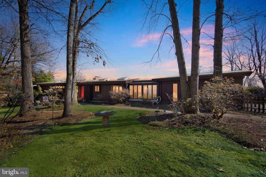 STUNNING Mid Century Modern, Contemporary home on top of Valley Forge Mountain in the top-rated Tredyffrin Easttown School District. This Open-Concept home boasts breathtaking panoramic views; on July 4th you have a birds-eye view of the Wilson Park fireworks as well as fireworks from several surrounding towns! The main living area features hardwood floors, a floor to ceiling stone, wood burning fireplace, stone accent walls and a dining area...all overlooking the magnificent vista beyond. The Gourmet Kitchen is a Chef's dream, with two islands, Thermador, stainless steel appliances, two Dishwashers, Granite countertops, Walnut cabinets, a Wine refrigerator, built-in Ice maker, Microwave, Wall Oven and Trash Compactor. Adjacent is the sun-filled Solarium, with stone-lined plant beds, a water source and access to the two-car garage, All these rooms have floor to ceiling windows and doors to the Deck, Pool and Gardens below. The Luxurious Primary Suite is like you've NEVER seen before! It includes gas Fireplaces in both the Bedroom and Spa-like Bath and features an air-jetted tub with Valley Views, a massive doorless, stone Shower (with windows) and two vanity areas, with lighted vanity mirrors.....one with a built-in Mirrrorvue integrated in-mirror TV. The Main Bedroom Suite is completed with a room sized walk in closet, with island, Laundry and a large Sauna.  There is an additional Bedroom, with sweeping views, and a full Hall Bath on this floor.  All the baths in this home feature hand made wood vanities.
The Lower Level is designed for entertaining with a spacious family room with a wood burning fireplace, large wet bar, storage galore PLUS two more bedrooms and hall bath. This floor also features a wrapping room and walk in closet, On the poolside area of the home there are two changing rooms,  tiled shower and bath.  The home is also serviced by a back up Generator. 
No other home on "The Mountain" has views like this! This exceptional home offers access to The Valley Forge Swim Club, Racquet Club, and the popular Valley Forge Mountain Association. Don't miss this opportunity, Welcome Home!  **** OPEN HOUSES 3/22 AND 3/23 HAVE BEEN CANCELLED****
SORRY FOR ANY INCONVENIENCE!
