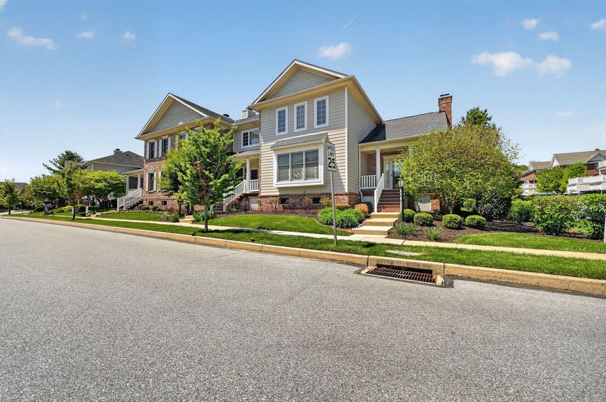 Nestled in the prestigious Eagleview community, this end-of-row townhouse offers a harmonious blend of comfort and convenience. Built in 2002, this traditional-style residence boasts thoughtfully designed living space, perfect for both relaxation and entertaining. Step inside to discover an inviting open floor plan that seamlessly connects the family room and kitchen, ideal for gatherings. The kitchen features a cozy breakfast area, while the family room, complete with a charming fireplace, creates a warm ambiance for cozy evenings. The main level also includes an entry-level primary suite, featuring  walk-in closets and bathroom with a soaking tub, perfect for unwinding after a long day. Outside, enjoy the beautifully landscaped corner lot, complete with sidewalks and exterior lighting that enhance the property's curb appeal. This home offers a solid foundation and presents an excellent opportunity for updates and personalization by its new owner. Walk to the Towne Center to enjoy the restaurants, shops and relaxation. The community amenities include a sparkling pool, tennis courts, and a sport court, promoting an active and vibrant lifestyle. With an attached garage and paved driveway, parking is a breeze. This home is not just a residence; it's a lifestyle choice, offering the perfect blend of luxury, comfort, and community. Experience the best of Eagleview living today!