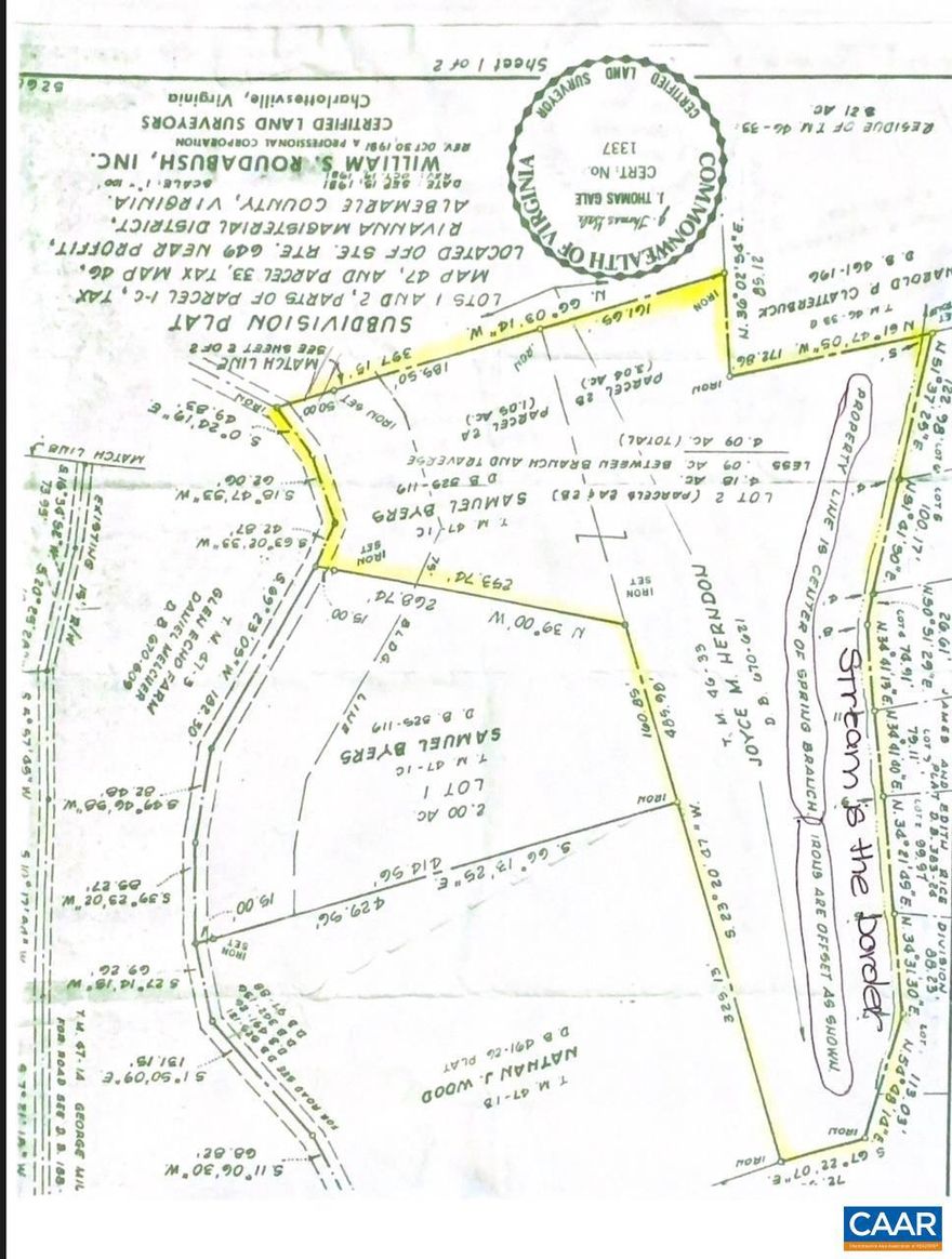Never before on the market! Come and take a look at this private wooded lot close to Baker Butler Elementary School as well as shopping and dinning. About a mile from 29 provides fantastic convenience but a quiet private lot to build on. Bring your builder.