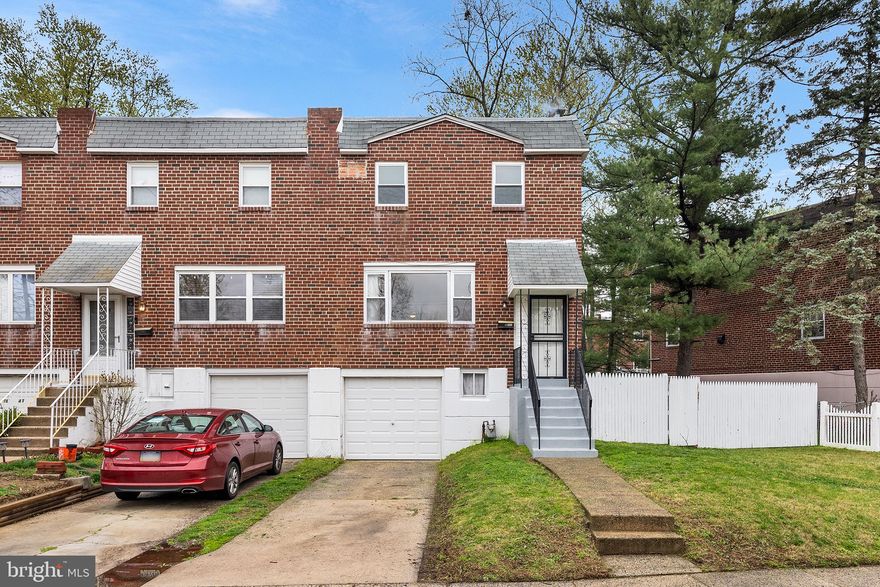 This beautifully updated 3-bedroom, 2-bath end-unit townhome in the desirable Toby Farms community offers the perfect blend of comfort, space, and convenience. Situated on a generous corner lot, enjoy a spacious side yard that flows seamlessly into a private backyard—ideal for entertaining, gardening, or letting your pets play.  The fenced yard creates a rare green space that’s both private and versatile. Step inside to find luxury vinyl flooring throughout the main level, guiding you through a bright dining area and into a fully renovated and open concept kitchen featuring ample cabinetry and modern finishes with all new appliances.  Upstairs, you'll find brand new carpet in all three bedrooms. The primary suite includes its own en-suite bath and dual closets for added convenience. Two additional bedrooms and a stylish full hall bath complete the upper level.  The fully finished basement is perfect for game nights, movie marathons, or a home gym. You'll also find a dedicated laundry area, additional storage space, and access to the attached one-car garage. Parking is easy with both a renovated garage and driveway access at the front of the home.
With quick access to public transportation, I-95, and Route 322, commuting is a breeze.  Don't miss your chance to make this move-in ready home your own—schedule your private tour today!