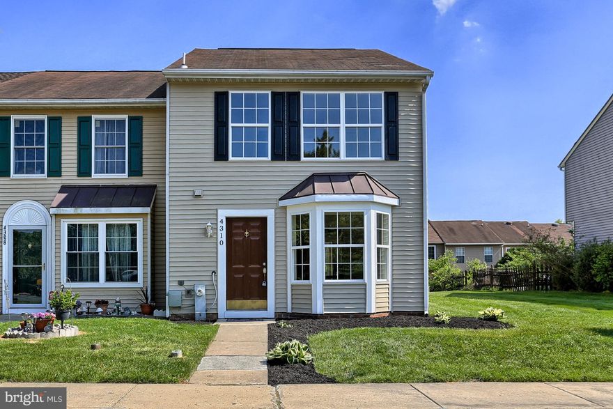 This three bedroom one and a half bath town house is sparkling and ready to move into! Large living/dining room combo. New stainless steel appliances, breakfast bar and table space in kitchen and sliders to paver patio, powder room on first floor,dual entry bath, Laundry on 2nd floor, double closets in master bedroom. New dual pane windows, new siding on front and back, professionally painted.