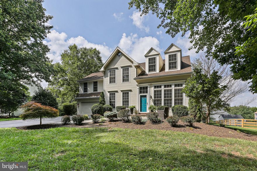 It is hard to say goodbye, and that is what these original homeowners are doing. Their goodbye is your hello to the perfect place to call home. Here is your opportunity to create your own new memories in this outstanding single-family home on a gorgeous homesite. Spend time on the deck to enjoy the spectacular rearview.  The main level features a Family Room addition with a vaulted ceiling and GAS fireplace.  As well as a huge Kitchen with a large Breakfast Room with another GAS fireplace. The finished lower level features a full bath, a Recreation Room with a wet bar rough-in, and Office.  Whether you participate in a game of billiards, watch live sports, work from home, or have guests, this space is certain to become the favorite space in the house. This home is situated on a spacious homesite with serene views. Move-in ready! All of this is convenient to shopping, restaurants, parks, schools, recreation, and all major commuter routes. The community of Harvest Farms has a pond, playground, basketball court, and tennis/pickleball courts. HOA Documents are online. Please verify schools with the county school board.