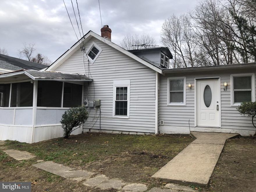 Freshly renovated  for the next occupant!  This 1300+ sq foot home has 3 bedrooms and 1 bathroom.   Oil heat will need to be paid for by the tenant, but it's a warm heat!  Also, there is a wood stove in the dining room that is fully functional and can be used by tending the fire in the stove on those really cold days.  The landlord lives on the same property next door and he will be able to help you with any of your concerns on how to operate the wood stove.  A dishwasher and dryer will be installed.  Must have good credit of 600+.  Pets on a case by case basis with a 500 refundable deposit and 25.00/mo rent for pet.   Will consider Section 8 but they must have a good track record with keeping a clean home, being responsible and everyone goes thru a background check.  NVAR application is to be submitted.