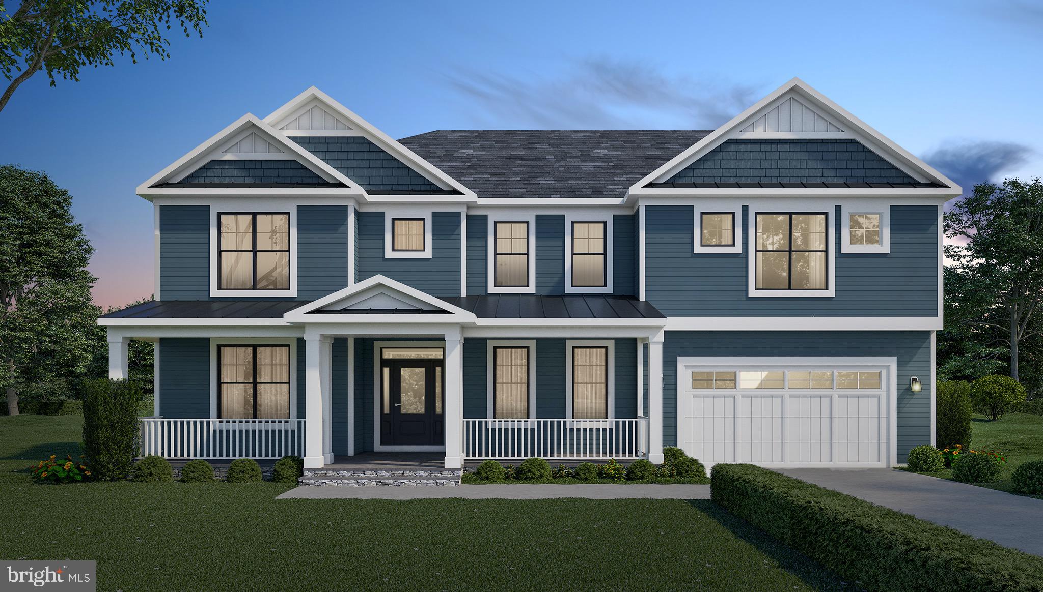 This modern craftsman home is being built by a boutique builder with over 35 years of building experience. The home features 5,940 finished square feet and is situated on an 10,265 square foot lot. The exterior of the home has an aesthetically pleasing design, finished with high end materials such as James Hardie cement siding and black Pella windows. Homeowners will be able to relax on the front porch or enjoy the screened porch and deck in the back yard. Large windows throughout the home allow for ample natural light. The first floor features an office, a dining room, living room, and family room warmed by a gas fireplace. The open kitchen and family room allow for entertaining and dining. The kitchen is designed with imported German cabinets from Leicht, Miele appliances, and a modern, luxurious feel. A walk-in pantry and mudroom with direct access to the kitchen help to keep the home organized and clean. Leave your shoes and jackets in the cubbies in the mudroom and keep your counters clear by utilizing the shelving in the pantry. The second floor has 4 bedrooms and 3 bathrooms, as well as a laundry room and a loft to hang out in. A luxurious owners bathroom and dual walk-in closets will make up with owners suite. All bedrooms feature large closets and direct access to bathrooms. In the basement, the owners will have a flexible floor plan that will include one legal bedroom, one bathroom, a theater room and an exercise room, and still allowing for a large rec room with a wet bar. There is also an outside entry directly to the basement with only a few. The builder has not begun construction and is willing to work with buyers on the finishes of this home.