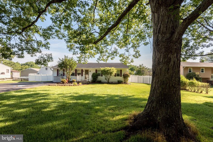 If you are looking to unpack and relax, welcome home! This immaculately-kept three bedroom home is beautifully situated in a small residential community setting with no HOA on a 1-acre, level, fully-fenced, manicured yard! Every room is bright with natural light. The kitchen and dining room are open with a breakfast bar between, have updated appliances and make entertaining easy with an extra-large patio just outside. You'll find lots of pride in ownership at this property - the systems have all been replaced and maintained at regular recommended intervals with the installer and the roof has also been replaced with an architectural shingle within the last couple of years. This home truly offers it all - the washer and dryer convey, as do the wall-mounted televisions in the living room and master bedroom, and there is a sizable shed with a ramp and single garage lift door in the back for all of your workshop or storage needs. Enjoy the outdoor space offered in the warmer months and cozy up to your own wood or pellet stove in the family room during the winter months, which is equipped with a brick stove pad and piping to connect. While your new home on Guenther is tucked quietly away from the bustle of town, all conveniences are only a few minutes away -and so are the gates at NAS Patuxent River, St. Inigoes, St. Mary's College, the Harry Lundeberg School of Seamanship, for the easiest of commutes. Come tour today!