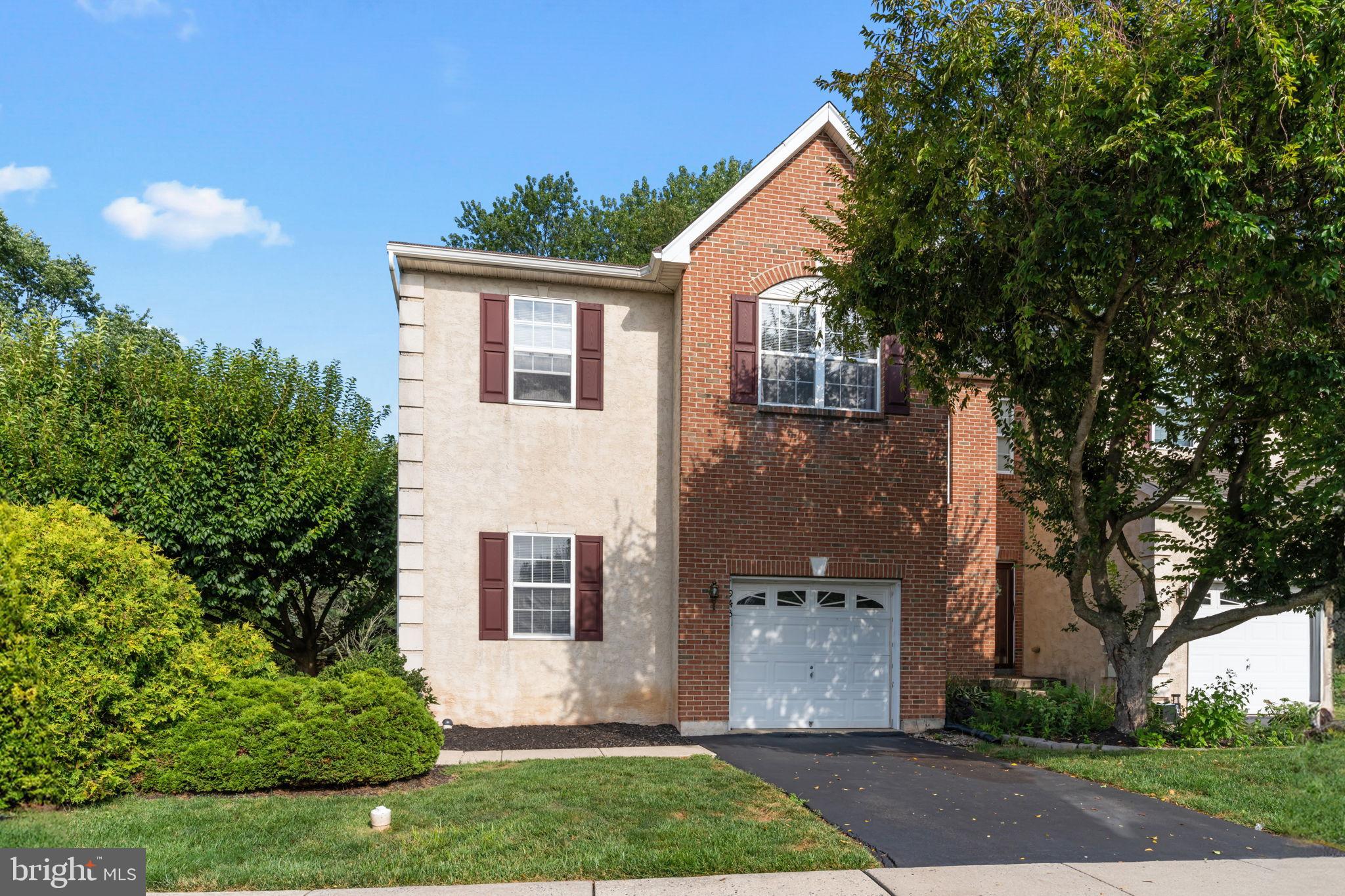 This charming end-of-row townhouse in the desirable Monroe Court subdivision offers a perfect blend of comfort and modern living. Built in 2004, this Colonial-style home features a warm brick and stucco exterior, inviting you to explore its well-designed interior. Step inside to discover a spacious layout with 1,987 sq. ft. of above grade living space including a "unique to the neighborhood" first floor bedroom. The fully finished basement provides an additional 600 sq. ft. great for a recreation room or family room and a separate bonus room which has a wide range of uses. The main level boasts a cozy living room gas fireplace, perfect for those chilly evenings. The kitchen is a chef's delight (which is open to the dining and living rooms), equipped with stainless steel appliances including a built-in microwave, self-cleaning oven, refrigerator and dishwasher, making meal prep a breeze. With three bedrooms and two and bathrooms on the second floor, this home accommodates both privacy and togetherness. Enjoy the convenience of the second-floor laundry room. Outside, enjoy the new stained rear deck and private rear yard area surrounded by lush natural greenery. The attached garage and driveway provide ample parking, while the community association takes care of common area maintenance, lawn care, snow removal, and trash services, allowing you to enjoy your home without the hassle. This property is not just a house; it's a place to create lasting memories. Experience the warmth and comfort of this inviting home today!