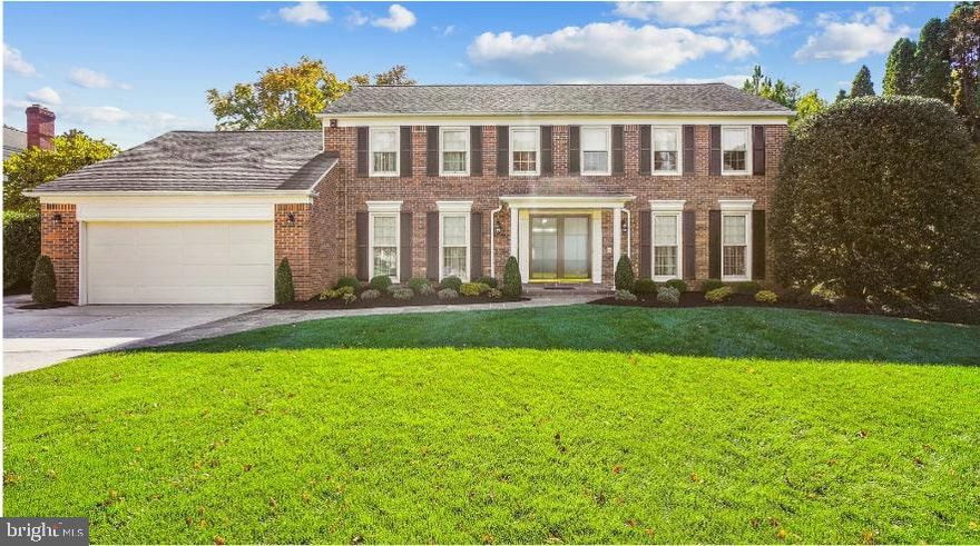 Nestled within the treasured community of Fox Hills West, this beloved and beautifully cared for expanded classic Colonial with 4 spacious bedrooms and 3.5 bathrooms epitomizes comfortable luxury living with the perfect blend of elegance, warmth and tranquility on a premium lot with a spectacular private rear yard.  This captivating residence offers a picturesque retreat, boasting timeless architectural design and modern amenities.

As you arrive at this special property, you are greeted by a lavish landscape, setting the tone for the beauty within. The stately facade of the home exudes sophistication, with its meticulously crafted exteriors and manicured gardens. Step inside to discover a spacious and inviting interior, expansive windows with great lighting, wide doorways and fine finishes throughout. The grand foyer with marble flooring welcomes you with its graceful ambiance and leads you to the heart of the home where luxury and comfort meet seamlessly.

The main level boasts spacious rooms with recessed lighting and crown moldings. The living room is perfect for entertaining guests and the formal dining room with a beautiful box bay window is ideal for hosting dinner parties.  The gourmet kitchen is equipped with stainless steel appliances, gas cooktop with hood, double wall oven, warming drawer, rich-toned custom-made cabinetry with pull-out drawers, extensive storage and under cabinet lighting and a bright breakfast area open to the family room which offers a cozy retreat, complete with an antique brick fireplace, wet bar and access to the outdoor patio.  The main level study has been dramatically enlarged and is perfect for a working home office.  The desired powder room and mudroom with laundry room complete the main level.  

Upstairs are 4 spacious bedrooms with hardwood flooring and custom-designed closets plus 2 full bathrooms including the spacious master suite featuring a large walk-in closet and an ensuite bathroom.

The expansive lower level offers all the room you need to complete this perfect home with its large recreation room, den with 2 closets, bonus room with closet and a full bathroom.  

The outdoor spaces are equally impressive, providing an idyllic setting for outdoor living and entertaining. The fenced, meticulously maintained rear yard, backing to the Watts Branch Stream Park with your own private gated entry offers breathtaking blooming gardens and a peaceful retreat while the large patio, overlooking the lush backyard with privacy hedges, presents a fabulous opportunity for sensational al fresco dining and entertaining. 

This prime property offers the best of both worlds - a peaceful refuge with easy access to shopping, dining, entertainment, sought-after public and private schools, including easy access with no cross-streets to Cold Spring Elementary, recreational areas and numerous commuter options.