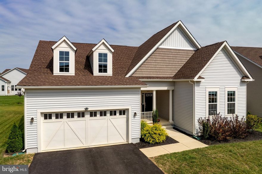 UPDATE!!! PRICE REDUCTION!!!   Welcome to Parks Edge! This exceptional 55+ community in Delaware offers an array of amenities that are truly hard to beat, designed to enhance your active lifestyle.  We are pleased to present the Cooper II model, a two-bedroom, two-bath home built by Blenheim Homes. This particular residence features a flexible room that offers the versatility to be easily converted into a third bedroom, an office, or a hobby room, catering to your specific needs.  There is also a rough-in for a third bathroom in the basement for the potential need to add another bathroom.  The home was constructed with numerous high-quality and energy-efficient features, a detailed list of which can be found in the attached documents for your review. Furthermore, the balance of the 10-year structural warranty is transferable to the new owner(s), providing additional peace of mind.  Parks Edge residents enjoy unparalleled access to both the Bayberry South Lakehouse and their own exclusive luxury clubhouse. The clubhouse includes a state-of-the-art fitness center, a refreshing outdoor pool, and various athletic courts for your enjoyment. Beyond these facilities, the community boasts an 11-acre boating and fishing lake and a sprawling 70-acre park, offering ample opportunities for recreation and relaxation. To further enhance your living experience, these features come with the added convenience of included lawn maintenance, snow removal, and irrigated lawns.  We invite you to schedule your showing today to experience all that this remarkable home and community have to offer.