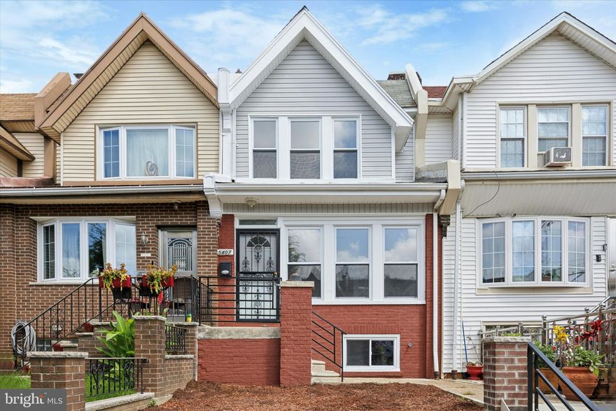 Welcome to 5407 Arlington!! This beautifully updated 3 bed 2 bath home offers modern living just minutes from Saint Joseph's University. With a brand new kitchen, updated bathrooms, and stylish finishes throughout. Enjoy spacious bedrooms, a bright open concept living area, a completely finished basement, brand new deck and convenient city access in a rapidly growing neighborhood. Seller is motivated! Schedule your showing ASAP!