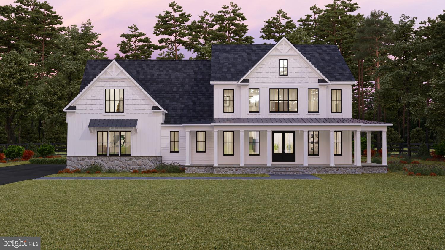 Anticipate an October 2025 move-in and seize your final opportunity to design your dream home in the coveted Ridge at Falling Green community in Mt. Airy. Catonsville Homes proudly presents the custom Chapel Hill II floorplan, perfectly positioned on an expansive 19+ acre cul-de-sac homesite. As you approach, the full porch captivates with its elegant metal seam roof, complemented by a sophisticated stone-to-grade front and premium vinyl siding. The property offers a practical 3-car side load garage for your convenience. Step inside to discover an inviting open layout featuring impressive 10-foot ceilings on the first floor. The gourmet kitchen, a culinary haven, boasts a large island, upgraded countertops, and a walk-in pantry complete with a separate sink and dishwasher. Enjoy your mornings in the bright morning room or unwind in the spacious family room, which includes a gas fireplace adorned with a shiplap surround. The mudroom, featuring built-in cubbies and a convenient drop zone, is accompanied by a first-level powder room for added ease. On the second level, four bedrooms and four baths await, highlighted by a luxurious primary suite with a spa-inspired bath. The walk-in laundry room adds everyday practicality. The finished walkout lower level with a full bath further enhances the living space. This home beautifully blends modern comfort with timeless elegance, offering an exceptional living experience in a serene and scenic setting. Don’t miss the chance to make this exquisite property your own!