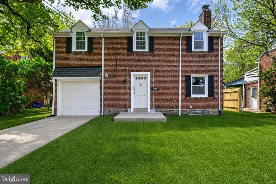 Welcome to 242 Shadeland Avenue, a beautifully renovated home nestled in the heart of Drexel Hill—an established and convenient community known for its tree-lined streets, classic architecture, and close proximity to shopping, parks, and top-rated schools. This charming brick residence sits on a flat, tranquil lot and blends timeless character with modern updates. Step inside to discover refinished hardwood floors, a cozy fireplace, and an open-concept main living area perfect for everyday living and entertaining. The brand new kitchen is a showstopper with crisp white cabinetry, quartz countertops, a stylish tile backsplash, and stainless steel appliances. A full bathroom and convenient first-floor laundry add function to the main level. Upstairs, you’ll find three bright and generously sized bedrooms, another full bathroom, and beautiful hardwood flooring throughout. One of the bedrooms offers access to a second-floor porch that overlooks the peaceful backyard—a perfect retreat. Complete with an attached garage and brand new, efficient HVAC system, this truly in move-in-ready home offers comfort, charm, and convenience all in one.
