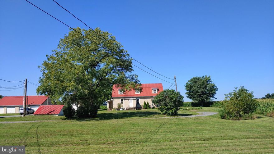 Looking for a country setting? This 1st floor country style apartment is located on an 8 acre parcel which offers beautiful & peaceful views. The apartment has been newly remodeled with fresh paint and all new flooring. The bathroom has  a new tub/shower, a new toilet, and a new vanity. The kitchen has  new countertops, a new stove, and a new refrigerator. Spacious rooms with high ceilings. The Living room has lots of light and adjoins to a very large eat-in kitchen. There are 2 large bedrooms, 1 bath, and a small storage room or office off of the kitchen. There are free laundry facilities on site. Pet friendly - additional fees apply +$25/month for cat or dog (Adult weight under 35 lbs. and $250 additional security deposit for pet. MAX of 1 PET! Rent includes water, sewer, trash, lawn care and snow removal in the main driveway. Tenant pays electric, heat, and cable. Just 5 minutes off of Rte 61 outside of Leesport. Applicants need to have good credit (over 650) and adequate income.