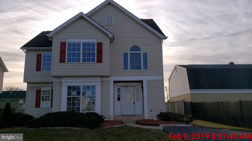 Property sold as is, seller will not split transfer & recordation, buyer pays all.  EMD to be made out to buyers title.  Please fill in docs in MLS need to enter offer.  Also need copy of EMD and proof of funds or loan letter. This 3 bedroom 2 1/2 bath Colonial has a full basement.  The Following Flood Zone Information Has Been Obtained For The Property Flood Zone Designation X. This property may qualify for Vendee financing.  Has to be rehab loan sewer pipe issue no water will be turned on for inspections. MUST SIGN HOLD HARMLESS BEFORE GOING INTO PROPERTY DISCOLORATION IN BSMT. Disclosure item: Other  Description: damp basement - some foundation seepage - seller has no reports. Due to the condition, the property may have health/safety risk(s). Prior to entry /access, all parties must sign a Hold Harmless Agreement and the property may only be shown by appointment.