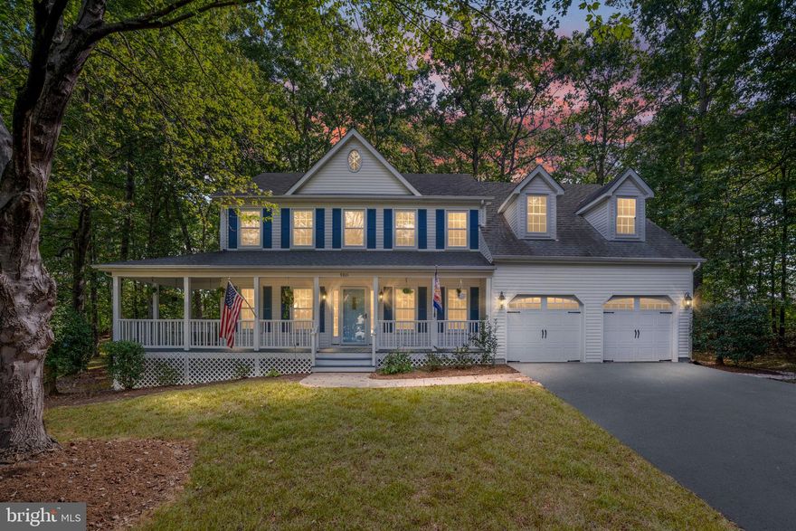 Imagine walking through the front door and seeing this move-in ready jewel.  Gleaming refinished hardwood floors, gourmet kitchen. Freshly painted primary bedroom with new carpet. All bathrooms updated. Large separate living and dining room for privacy. The gourmet kitchen opens into an eat-in area.  Large family room that’s great for entertaining. Step out of the kitchen into a wonderful screened-in porch perfect for fall entertaining. The backyard is secluded and private, with large, mature trees. The second level features more hardwood floors throughout, along with 3 guest rooms and an updated full bathroom. The primary bedroom is huge, with fresh carpet and his and hers walk-in closets. The primary bathroom features new vanities with granite countertops. For your convenience the laundry room is on the second floor, with washer and dryer. The lot sits at the end of a quiet cul de sac with a large attached 2-car garage. The wrap-around front porch is perfect for morning coffee. Book your showing today.