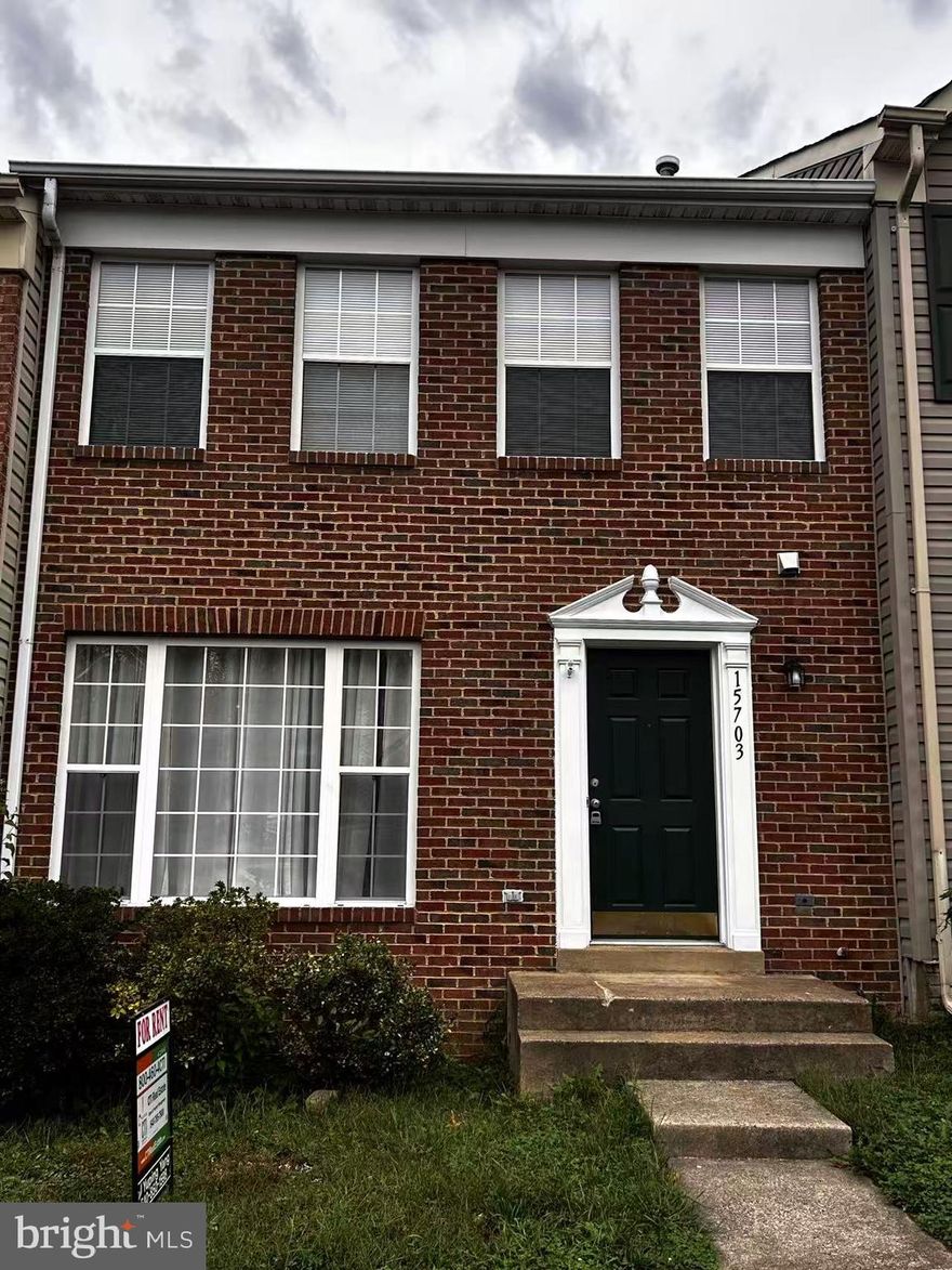 Quiet neighborhood with neighborhood watch, and HOA (owner pays fees). Two story TH with finished walk-out basement, 4 bedrooms, 3.5 baths, stainless steel appliances, washer/dryer, fenced backyard with new patio, living and family rooms. Custom paint, two reserved parking spaces in front of home, wonderful neighbors, great schools, and ideal location- close to Quantico, FBI Academy, D.C., etc. New carpet/new kitchen floor, new fresh paint for the deck. No smoking, No Pets! Available NOW! 1+ year leasing, income must be 3x rent