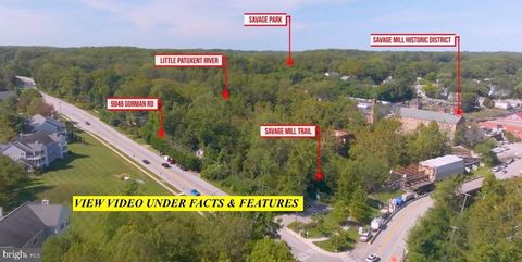 Vacant Land For Sale - 9046 Gorman Road<br/> Howard County, LAUREL, MD 20723