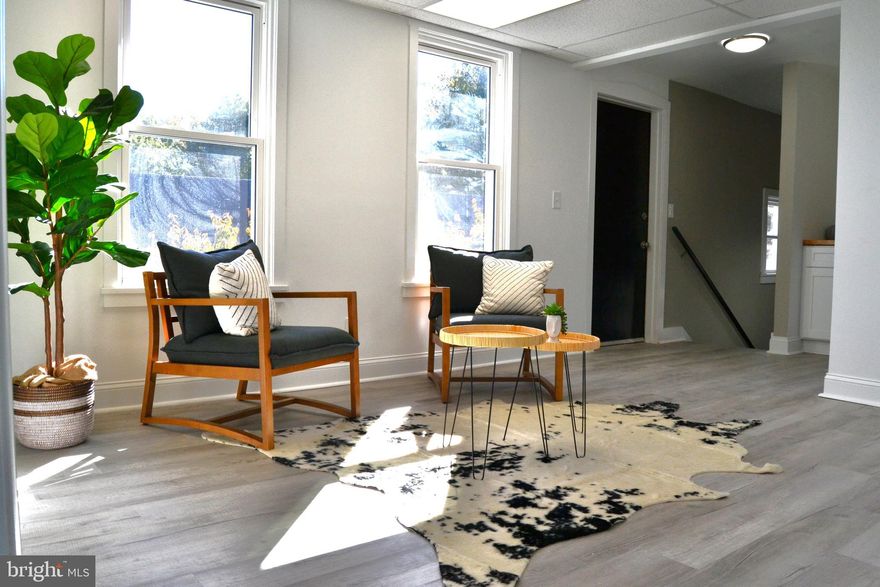 Prime Office Location on Main Street in Reisterstown: A haven for productivity and success, this newly renovated office space offers three separate workspaces on the upper level to accommodate your professional needs. Step into the inviting lobby  area, where natural light floods through the windows, creating a bright and inspiring atmosphere. The spacious layout allows for seamless collaboration and efficient workflow. Each office boasts windows, providing an abundance of natural light to enhance focus and creativity. Additionally, one of the offices features its very own private bathroom for added convenience and exclusivity. This upper level office space has it's separate entrance. With its prime location on Main Street, this office space is surrounded by a vibrant community with easy access to amenities such as restaurants, cafes, and shops. Elevate your business presence in this exceptional workspace that blends functionality with style. Don't miss out on this opportunity - schedule a viewing today!