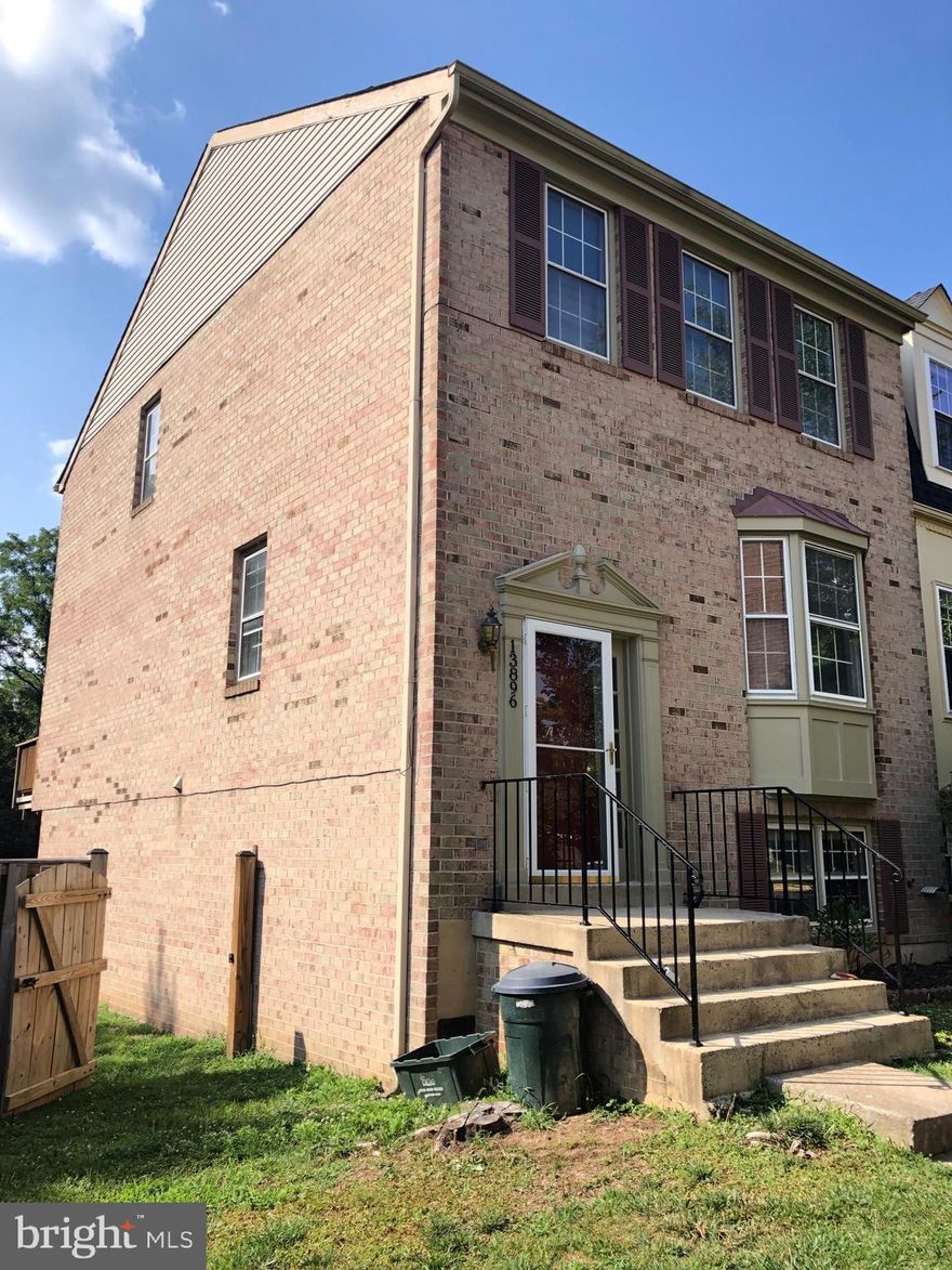 Buyer getting cold feet!! Their lose is your gain! Pending release!!!Stunning end unit 3 level, 4 bedroom 3 and half bath brick front town home in the sought after Center Terrace sub division! This beautiful home will impress you! The main level features a large kitchen with tile floors, Stainless steel appliances, beautiful wood cabinets with trim accents. Upstairs you'll find 3 spacious bedrooms, including a large master suite with a luxury bath complete with separate soaking tub and walk in closet. The walk out lower level boast  a large room perfect for a theater room and/or game room with fireplace and arched wall with a sitting nook.  The bed room on the lower level can be used as a bedroom or office  and the large full bathroom makes for the perfect finished lower level. Brand new custom paint, new floors on main level, wood floors upstairs, tiles in kitchen and lower level, Large deck, fully fenced backing to woods/ common area!  Brand new water heater. Just minutes to Interstate 66, Rt 28 and Rt 29, close to shopping centers, movies, and restaurants, and a quick ride to the orange line metro.