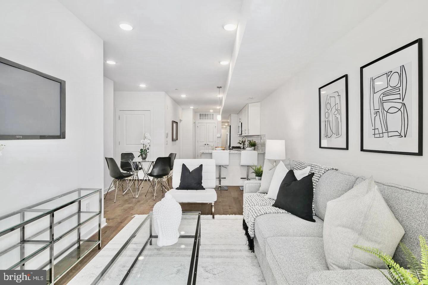 Welcome to Unit #1 at 1839 N 6th St! Modern 2-BD | 1-BA apartment boasts 1,000 SF of living space, featuring a spacious open layout, a fully equipped kitchen with stainless steel appliances, and in-unit laundry for your convenience. Both bedrooms offer ample closet space and natural light. The bathroom has contemporary finishes. Enjoy outdoor patio perfect for relaxation. Water and sewer are included in the rent. Located in a vibrant neighborhood with easy access to shopping and public transportation, this unit is ideal for urban living. Walk to Fishtown amenities and restaurants. Walk to Berks Station on Septa Market Frankford El train. Easy access into downtown Philly. Available immediately! Schedule your private tour today!!!