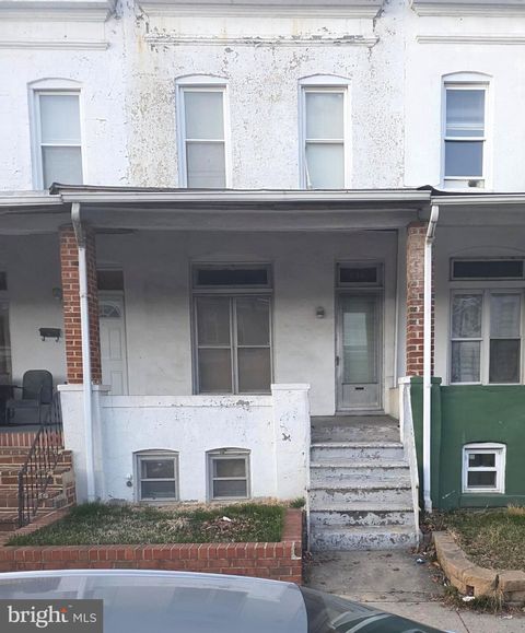 Townhouse For Sale - 2408 Baker Street<br/> BALTIMORE, MD 21216