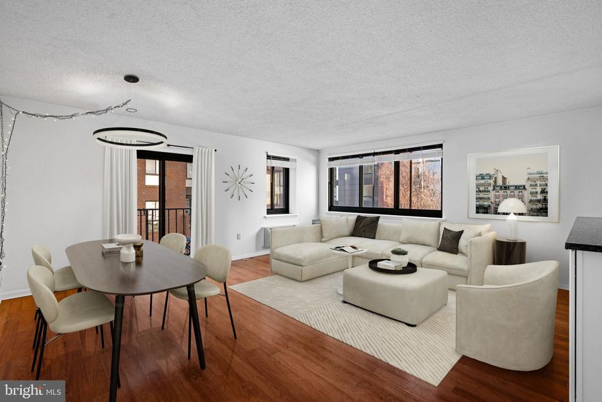 Available in Logan Square - Expansive two-bedroom two-bathroom rental condo with on-site parking included.