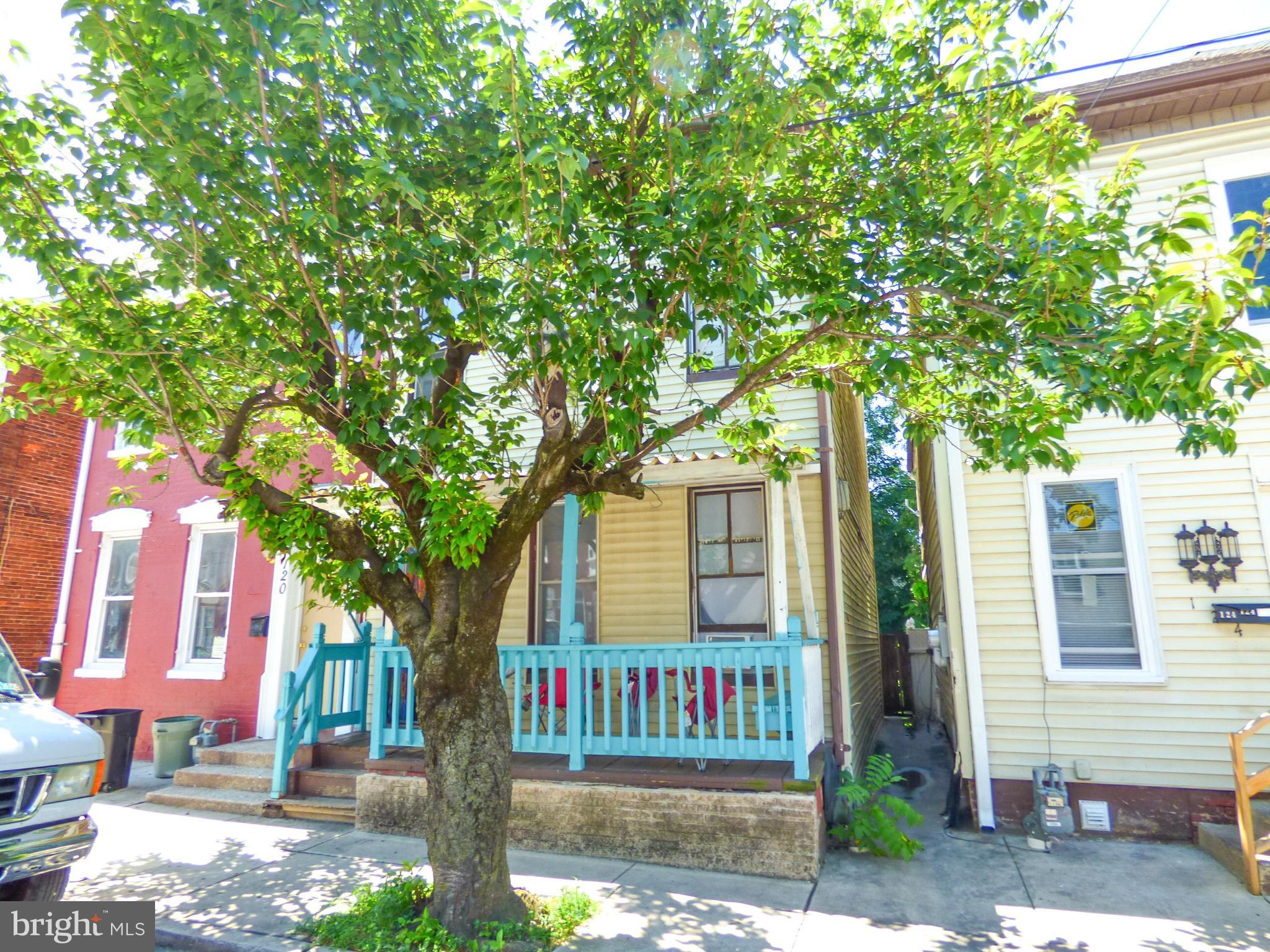This cash flow keeper 2 1/2 story end-unit vinyl townhouse, perfect for investors seeking steady cash flow boasts a 11.47% cap rate! Holy cow! The property is currently leased through 3/31/26 at $1,395/month with a $2,790 security deposit, ensuring immediate income. This 4-bedroom, 1-bath home boasts a modern gas hot water boiler (installed 2018), updated electrical system (circuit breaker box is a Square-D Panel), laminate flooring and all appliances are included. Enjoy a private, wooden, fenced-in backyard and a covered elevated front porch and a wrap around side and rear 2nd floor balcony, ideal for tenant appeal. Located in York City schools, within walking distance to Farquhar Park and local restaurants, this property offers convenience and desirability for renters. Don’t miss this turnkey investment opportunity! Presently managed by Yorktown Property Shoppe. Be sure to check out all the docs in associated docs including the cap rate sheet, the written lease and the SPD. What a great investment with an over 11% cap rate - you should expect this one to go quick! Hurry!