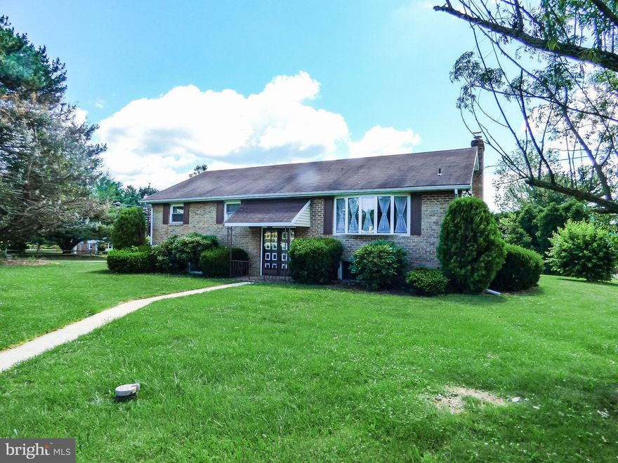 Don’t miss the solid brick raised rancher on a .57 acre corner lot in Red Lion!  This home has 4 bedrooms, 2 1/2 baths, a master bedroom with new laminate flooring & an upgraded master bath with new tile flooring & a new upgraded vanity.  This home has been freshly painted, boasts all new dual pane, double hung maintenance free windows with screens, a 13 x 20 deck with 2 set of steps to grade, central air, 2 zones of heat, a wood burning brick fireplace in the rec room, a 2 car garage with an automatic garage door opener, all appliances except for the refrigerator, a large shed, 2 fruiting apple trees & wonderful neighbors!  Hurry before you miss the great opportunity to live in a well loved 1 owner home!  Ask the listing agent for the timing that is best for the seller when deciding upon a settlement date in your Agreement of Sale.