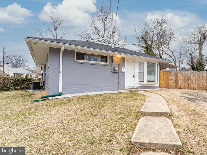 Welcome to this  bright and beautiful home, featuring 3 bedrooms plus a den/bonus room.  Updated kitchen with stainless steel appliances and tile flooring. Updated bathroom with skylight,  Newer roof.  Enjoy a spacious, fully fenced yard perfect for entertaining, pets, or outdoor relaxation.  Freshly painted and move-in ready.  (Wash/dryer combo will be installed)  Conveniently located less than a block from a bus stop with easy access to major roads for commuting.