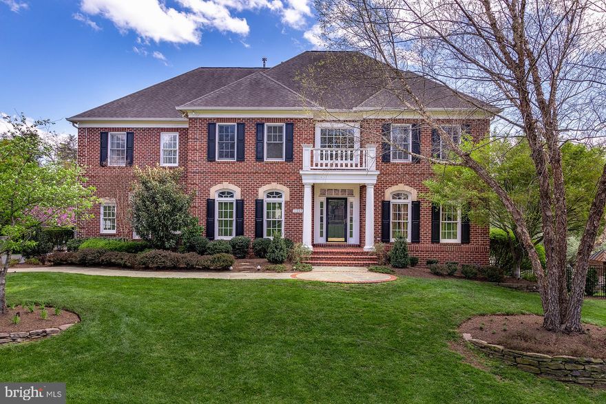 Stunning estate home in sought after Avondale Glen. Sited on a premium 1.5 acre lot and backyard oasis complete with a koi pond, stream, "floating" pagoda, waterfall, flagstone patio, daybed swing, outdoor fireplace, three season screened-in porch, and irrigated home garden. Elegant interior with 5 bedrooms, 4.5 baths, 8,504 square feet and tons of upgrades. Open floor plan ideal for entertaining with formal dining room and butler s pantry, unique billiards room and home office. Chef s kitchen with large island and breakfast room opens to the two story family room with a gas fireplace. Owner s retreat boasts vaulted ceiling, private sitting room, walk-in closet and a spa-like en suite. Three additional bedrooms on the upper level with two full baths. Finished lower level features a recreation room, in-law suite, den, full bath, exercise room and storage.  Great Oakton location close to commuter routes, shops and restaurants.